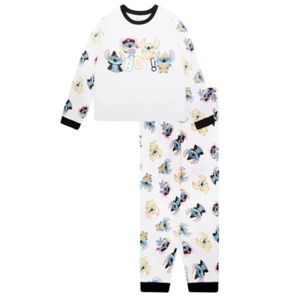 Disney Stitch 2 Pc Pajama Set XS NWT Family Matching Sleepwear Unisex - Picture 2 of 4